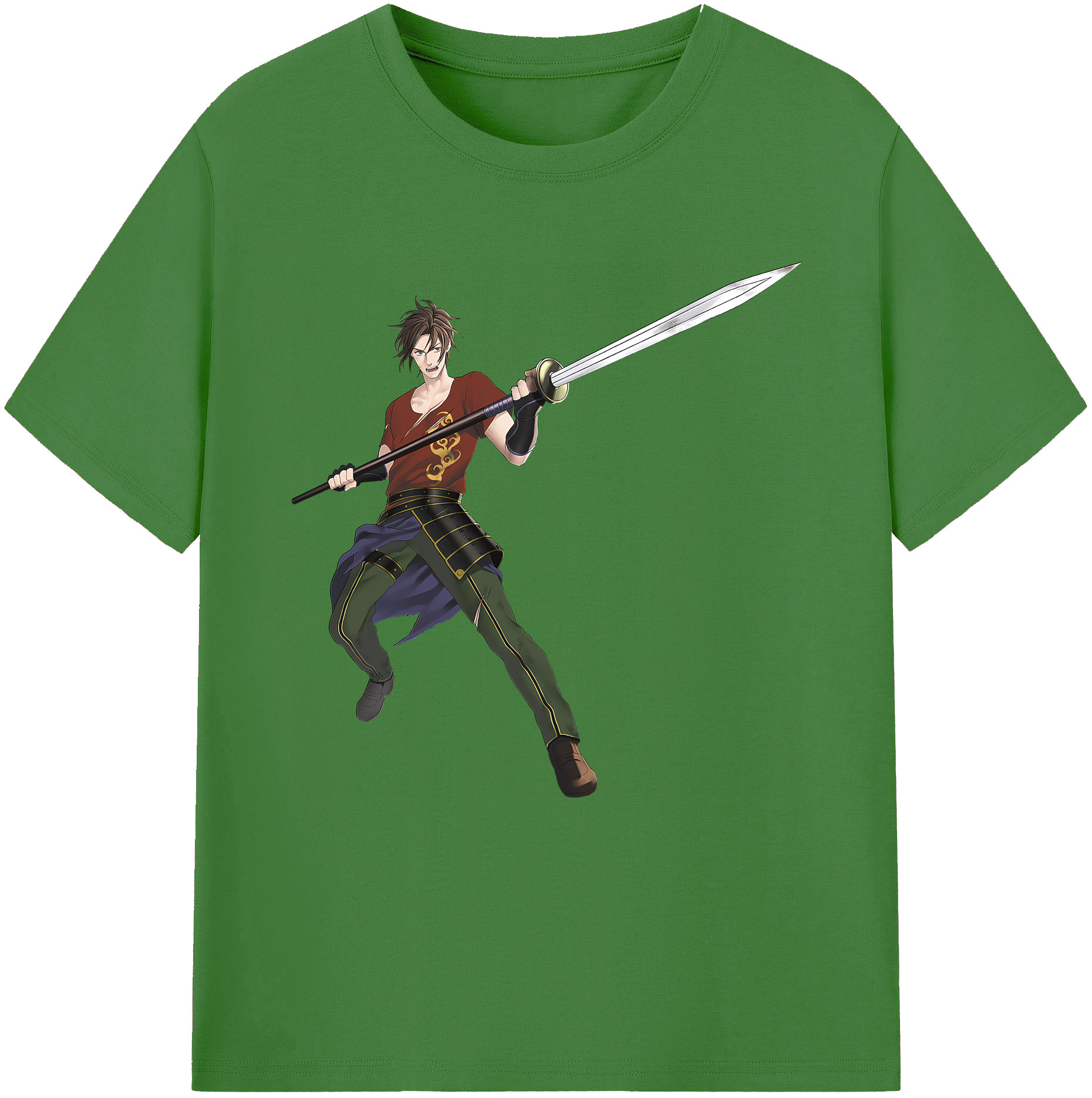 （画像用） 刀剣乱舞 Touken Ranbu レディースカジュアルプリントTシャツ（綿100％）